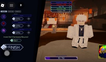CONTA JUJUTSU INFINITE COM TODAS AS TECNICAS INATAS E 3 GAMEPASSES