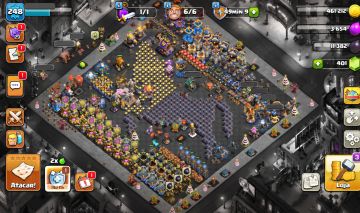 CONTA CLASH OF CLANS CV18 | NÍVEL 248 | HERÓIS 106/106 | 2067 ESTRELAS |