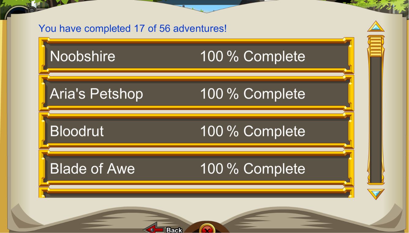 CONTA ANTIGA DE AQW (AdventureQuest Worlds)