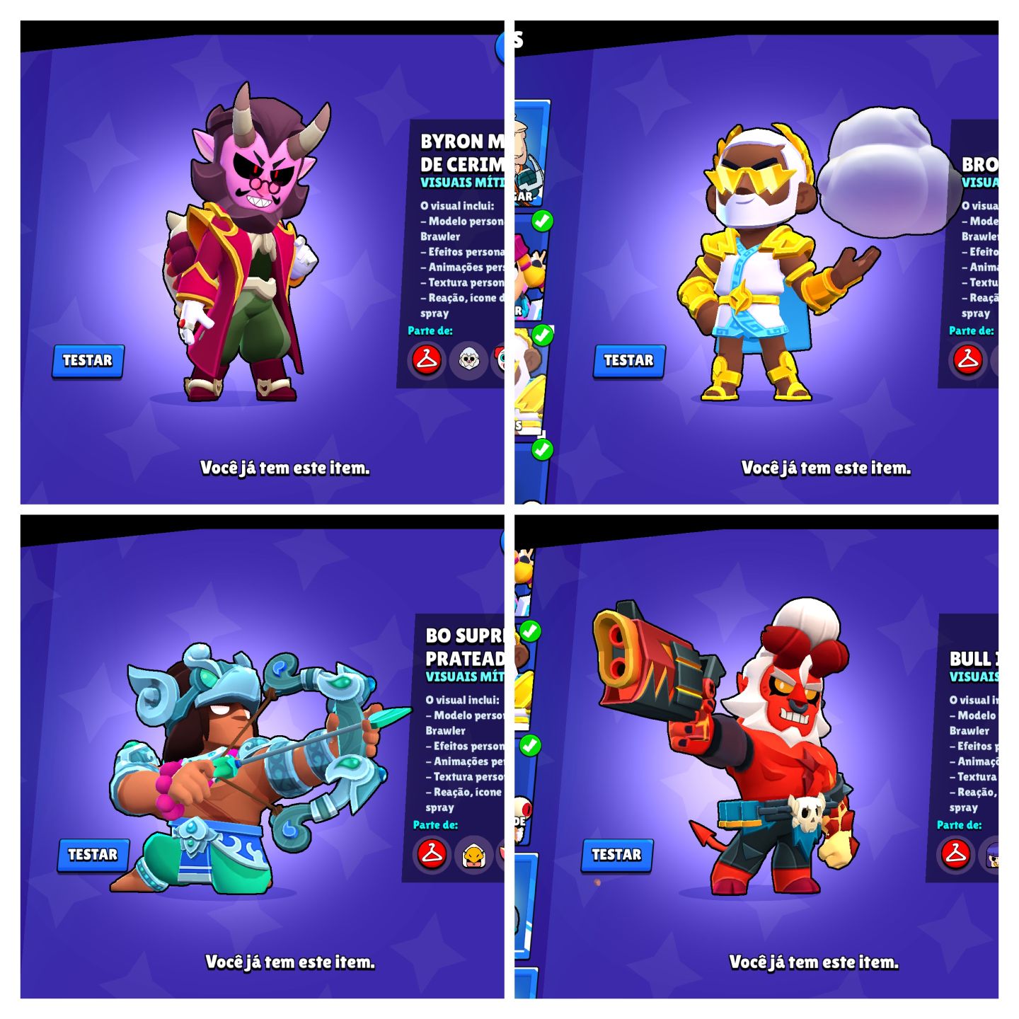CONTA BRAW 67K | FAMA SOLAR 1 COM TODOS OS BRAWLERS NÍVEL 9 OU MAIS E SKINS OLD