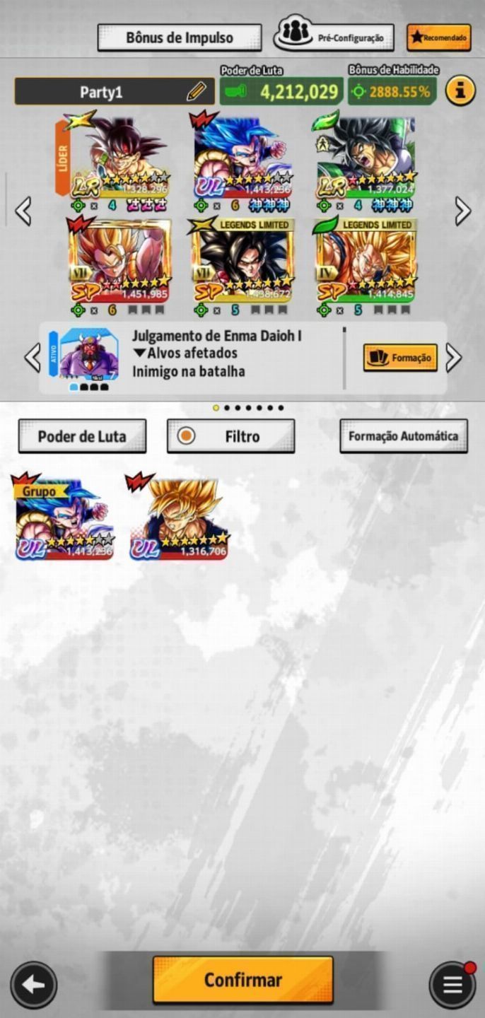 Continha top atualizada com novo Goku Birdku 1 ultra 6 LR eventos ativos