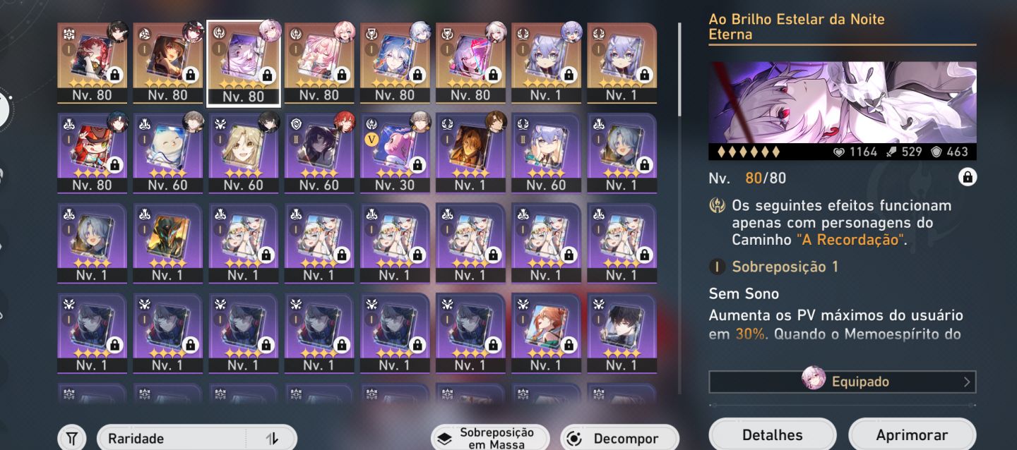 Rank 68/ SPARXIE+BIS/YAO GUANG+BIS/SPARKLE+BIS/HYACINE+BIS/NOITE ETERNA+BIS