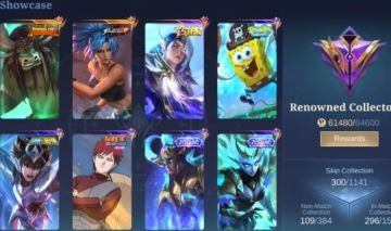 Conta Mobile Legends | 300 Skins | 133 Heróis | Premium