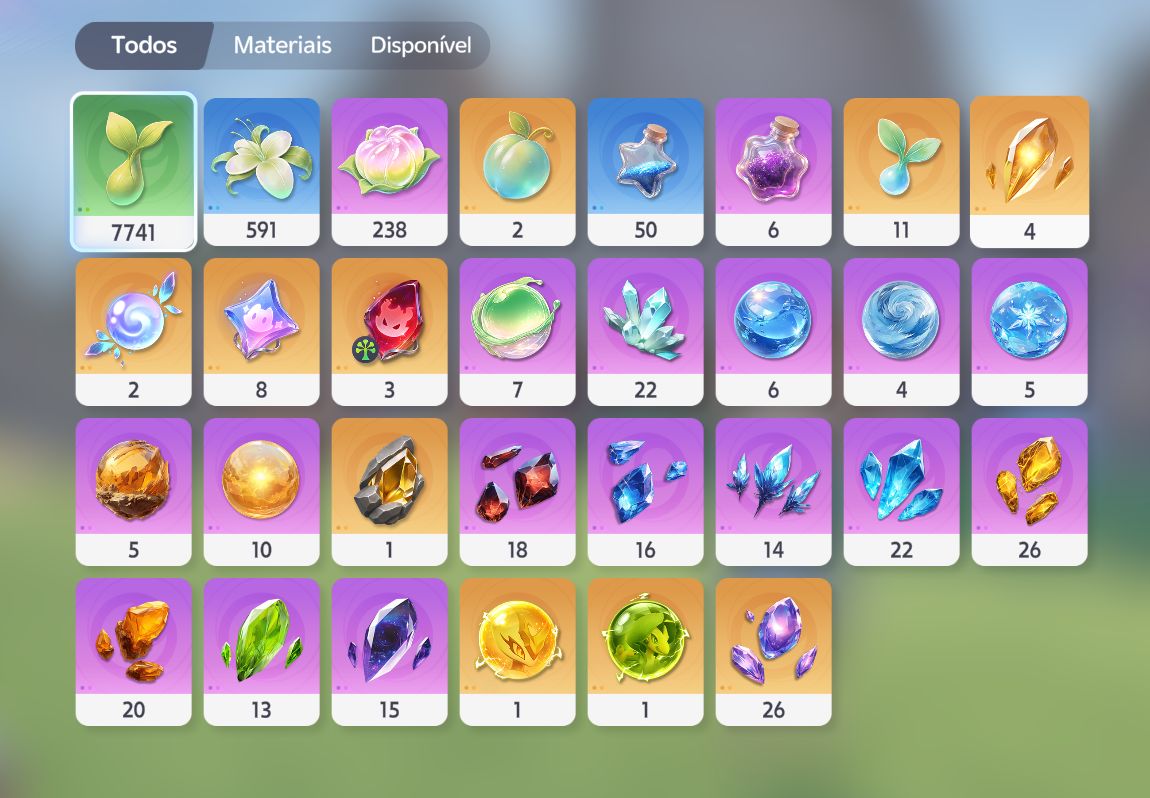 Conta aniimo + 16 prismanas