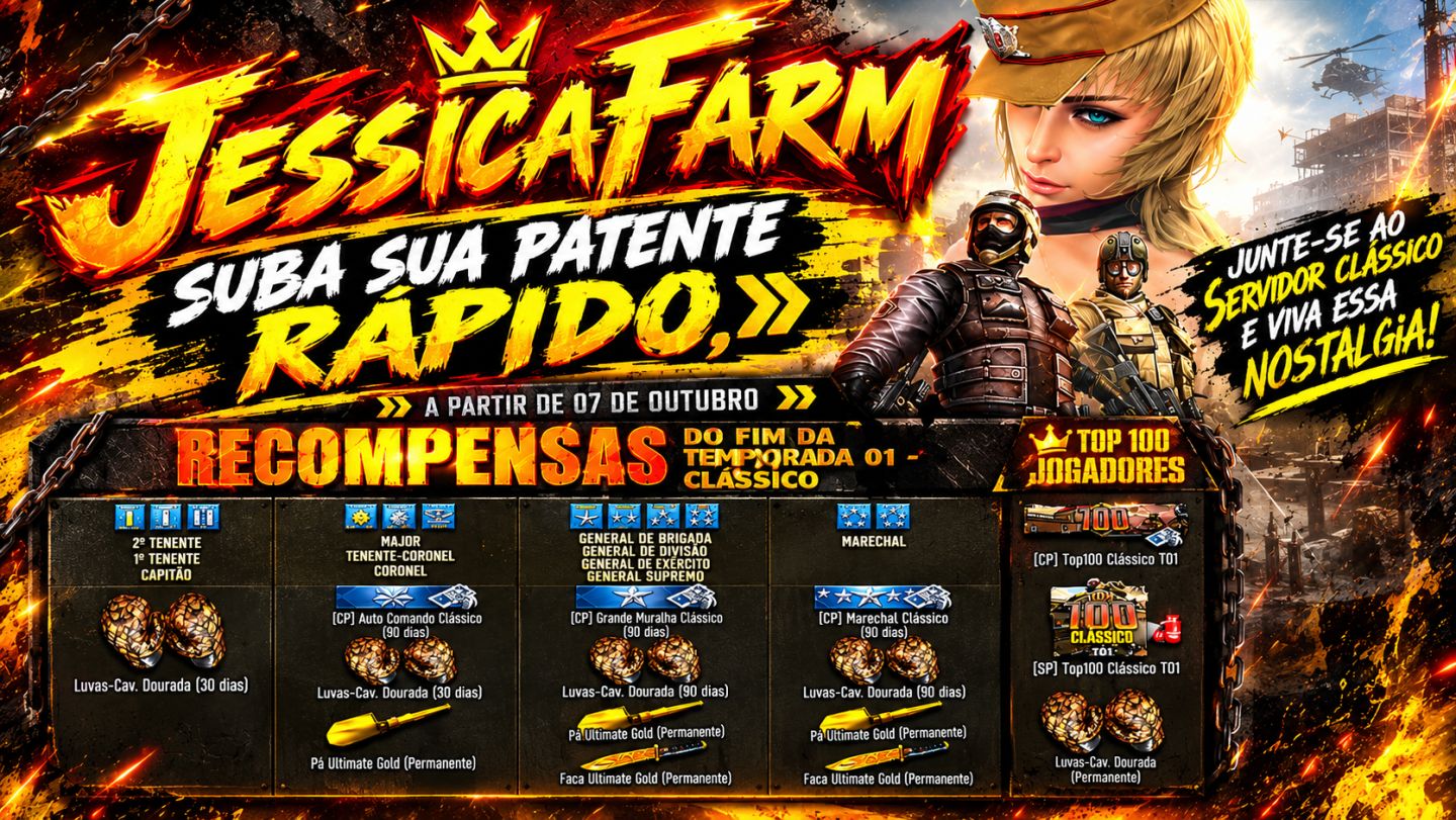 FREE KILL CROSSFIRE - TOP 100 CLASSICO - MARECHAL HONRADO - BOT