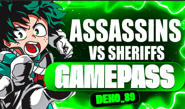 ASSASSINS VS SHERIFFS - GAMEPASSE A MELHOR PREÇO!