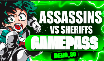 ASSASSINS VS SHERIFFS - GAMEPASSE A MELHOR PREÇO!