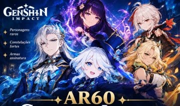 Genshin Impact AR60 | Muitos T5 | Constelações C1+ | Armas Assinatura | Completa