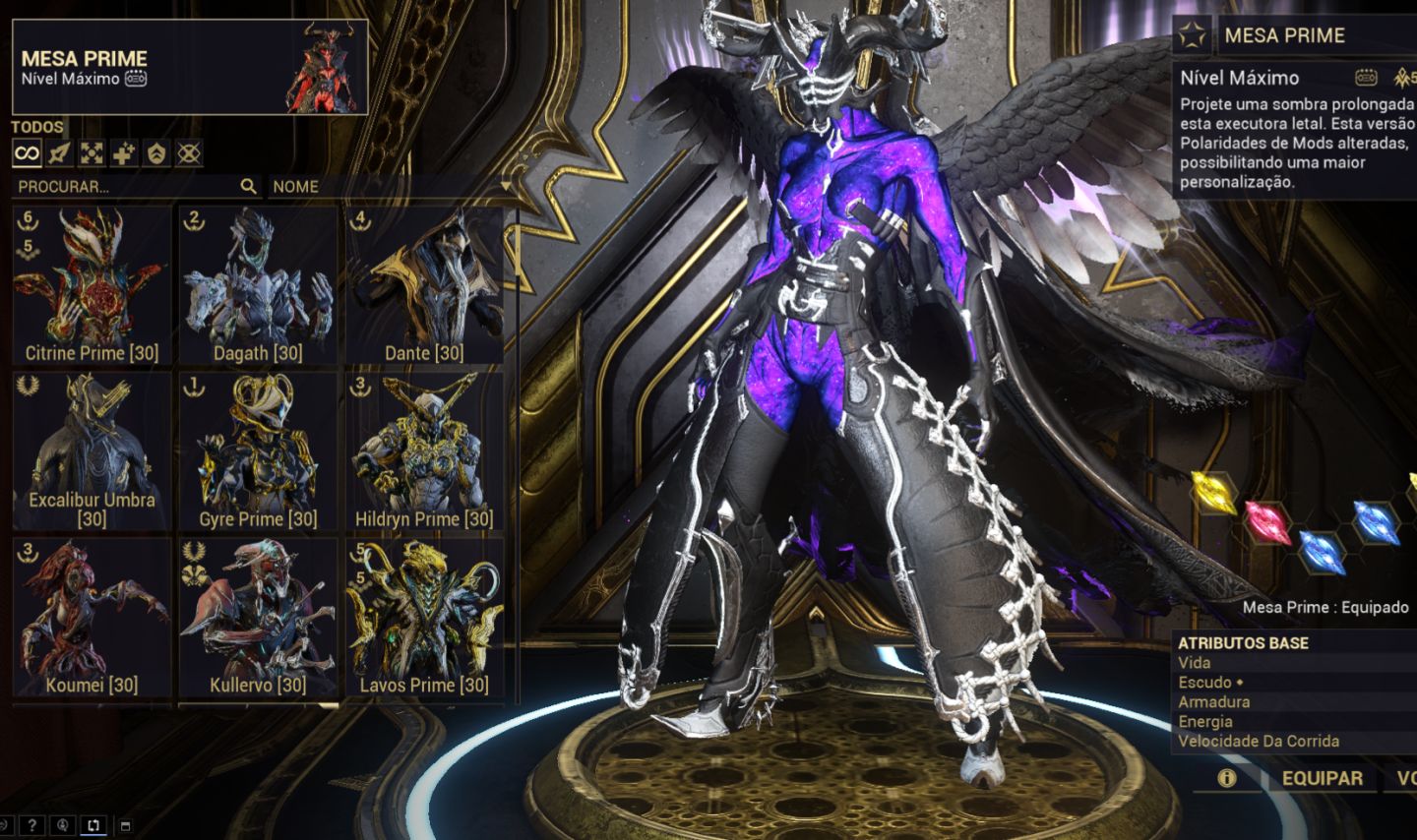 CONTA WARFRAME MR 24
