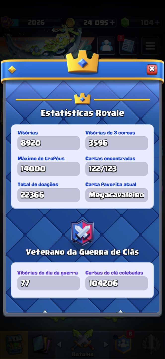 CONTA CLASH ROYALE END-GAME (10 ANOS) 14.000+ TROFÉUS | TORRE LV 16