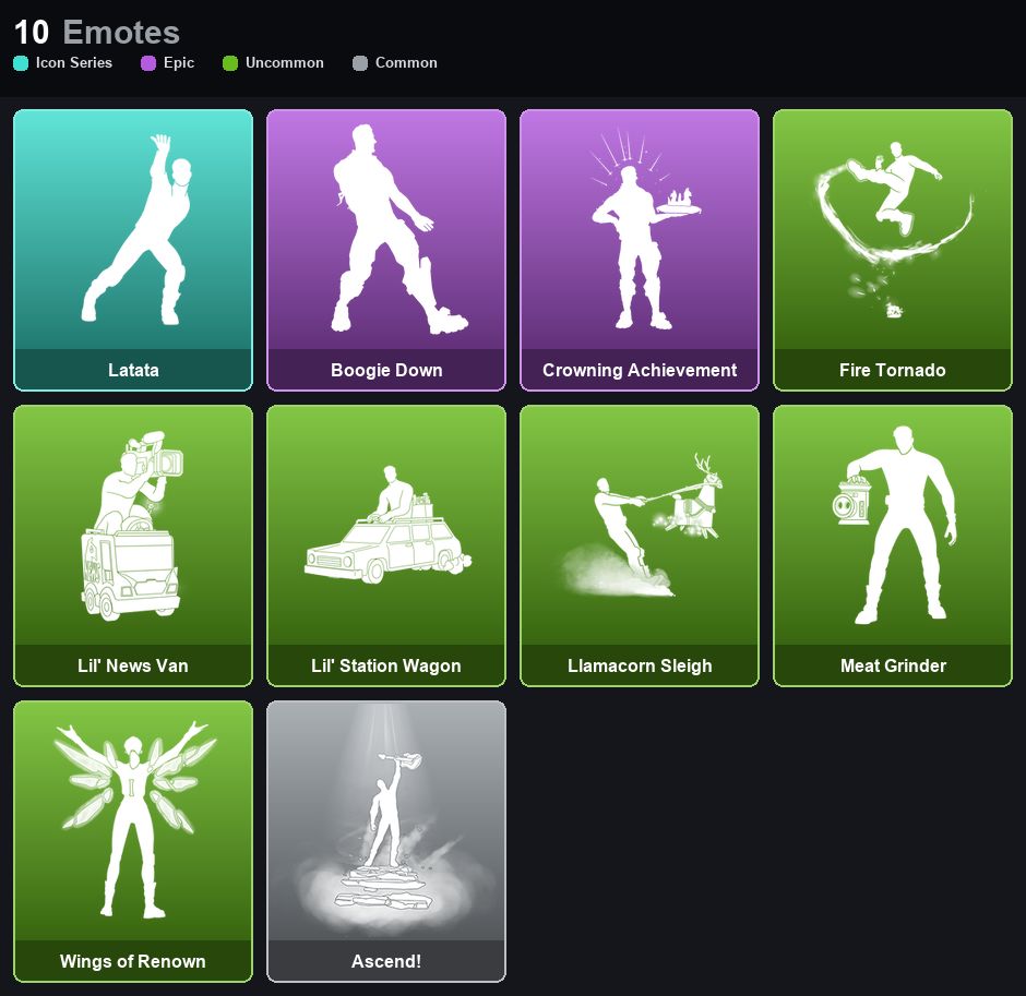 Conta 7 Skins - HINATA HYUGA - PIG THE BUTCHER - FAUN - CAMILLE