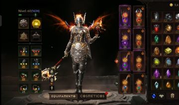 Conta Diablo Immortal - Arcanista Nível 1634+ | 61.6k TC | 1.1k Ressonância