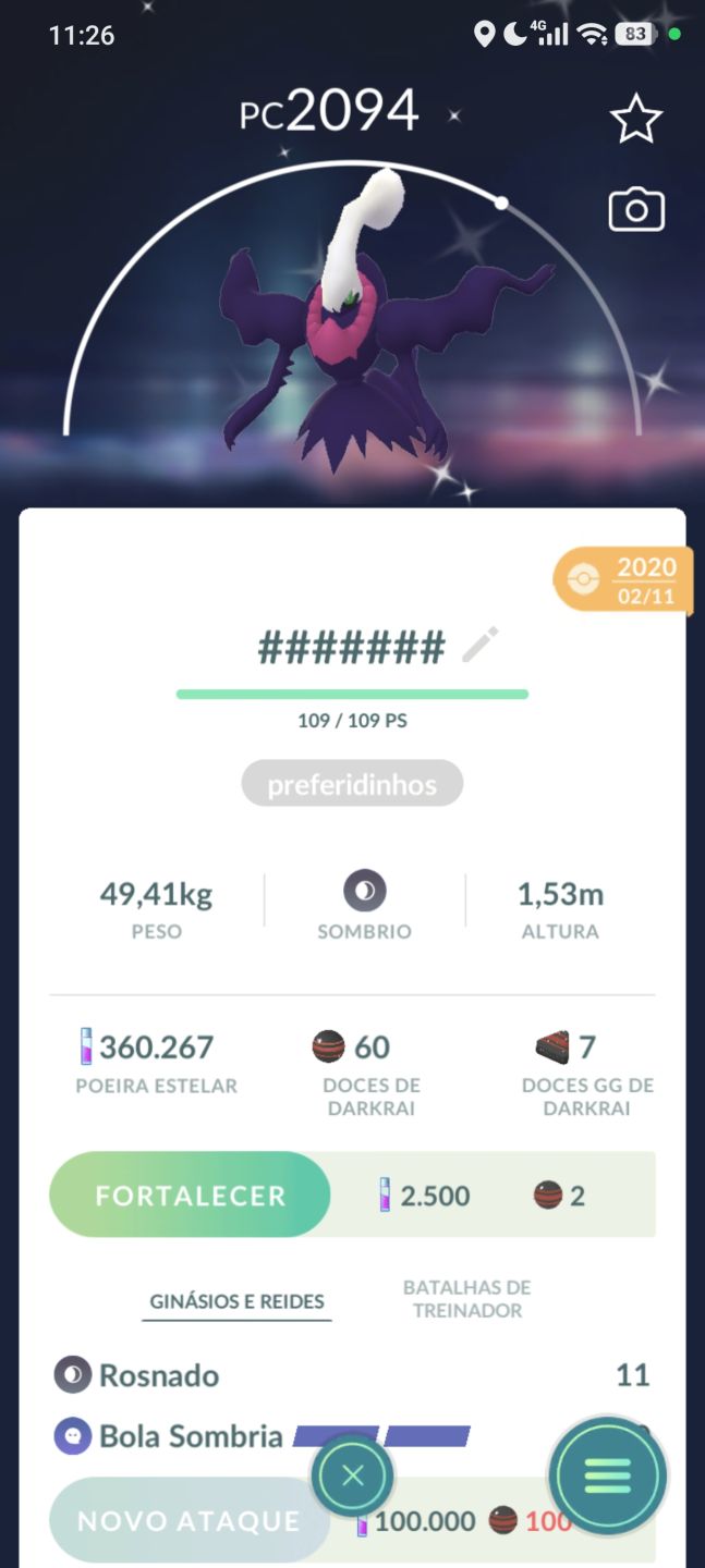 CONTA FULL RARA POKÉMON GO NIVEL 53 COM VÁRIOS SHINYS E LENDÁRIOS RAROS