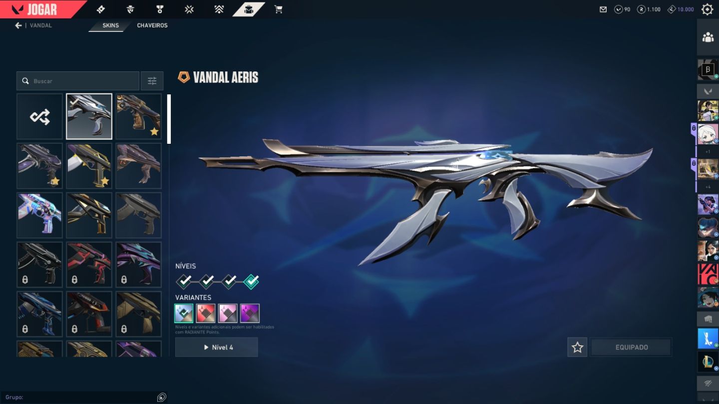 Conta Valorant Full Acesso - 46000 VPS gastos - Skins Limitadas