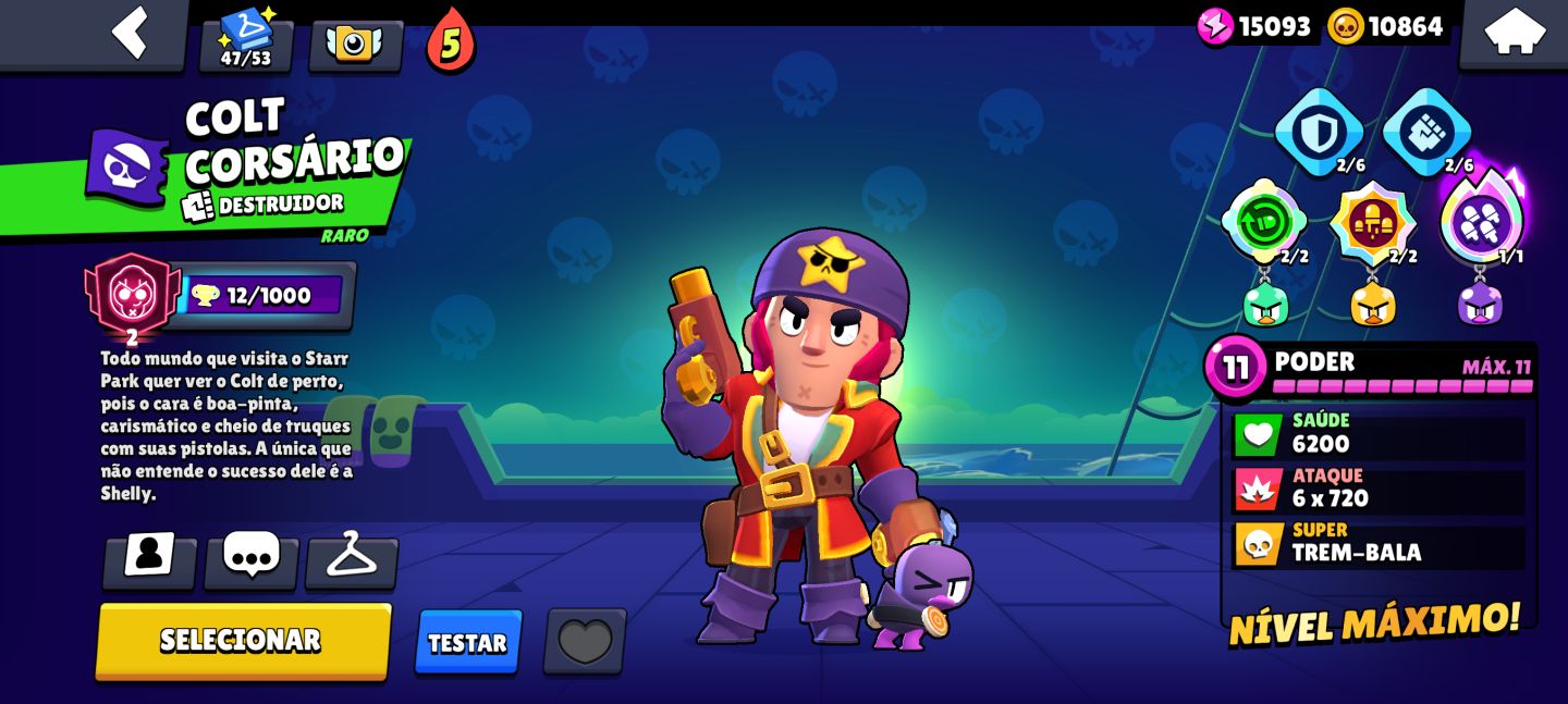 CONTA BRAWL STARS FULL 132K TROFÉUS