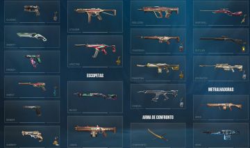 ENDO CONTA NO VALORANT, COM SKINS BEM RARAS DE SE CONSEGUIR!!