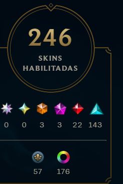 246 SKINS LOL