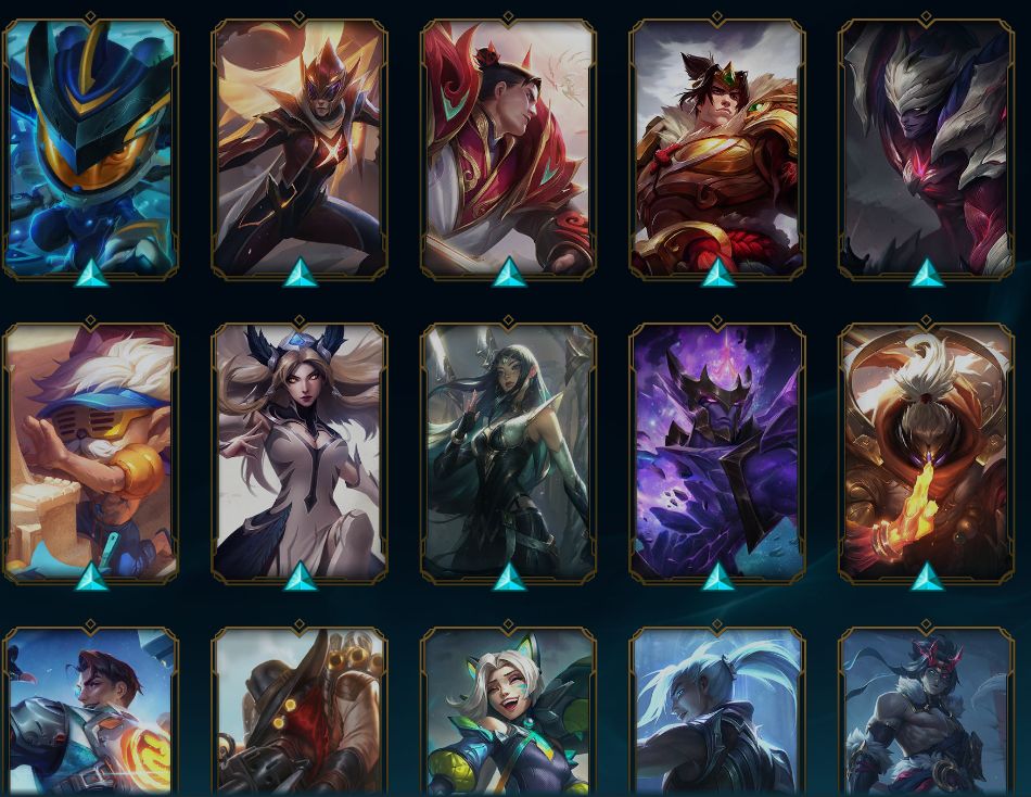 CONTA LOL | TODOS OS CAMPEÕES | PLATINA IV | 260 SKINS | +145K ESSÊNCIA AZUL