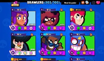 Conta com todos 102 brawlers 68 brawlers Full mais informações ler a descrição