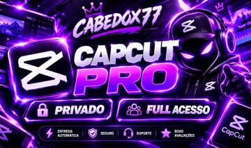 CAPCUT PRO 30 DIAS PRIVADO!!! + BRINDE GRÁTIS - ENTREGA AUTOMÁTICA- MELHOR PREÇO