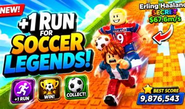 +1 Run for soccer legends!