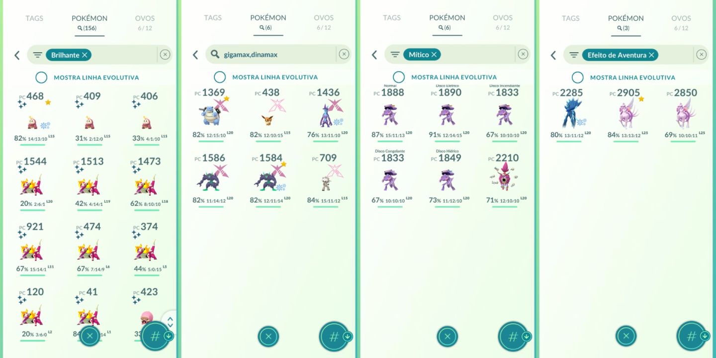CONTA PREMIUM LV42 ZEKROM SHINY FUNDO 4 LENDARIOS SHINYS E MAIS - POKEMON GO