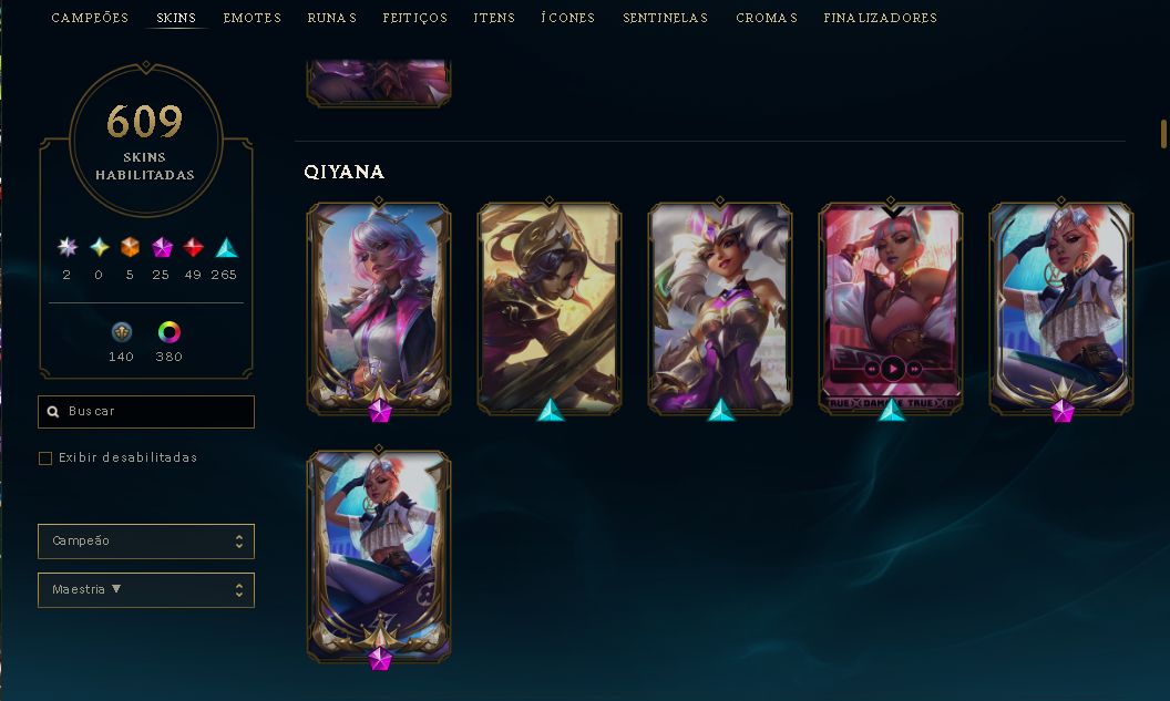 CONTA LEAGUE OF LEGENDS 2015