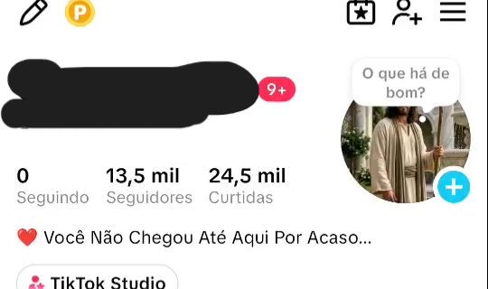 CONTA TIK TOK 13K SEGUIDORES ALTA QUALIDADE + PROMOÇÃO)