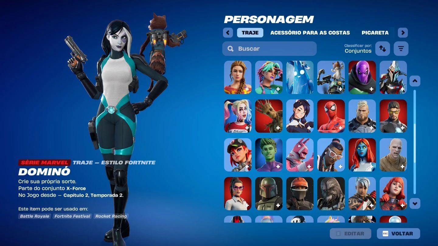 ACEITO NEGOCIAR FORTNITE Epic Varios Jogos, Varias Skins de passes antigos
