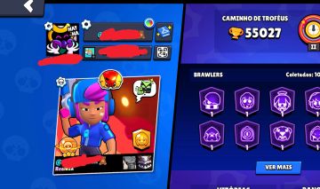 CONTA DE BRAWL STARS RARA DE 2018
