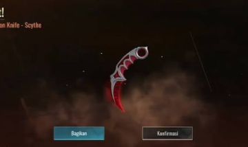 Conta com Karambit talon e skin da nova