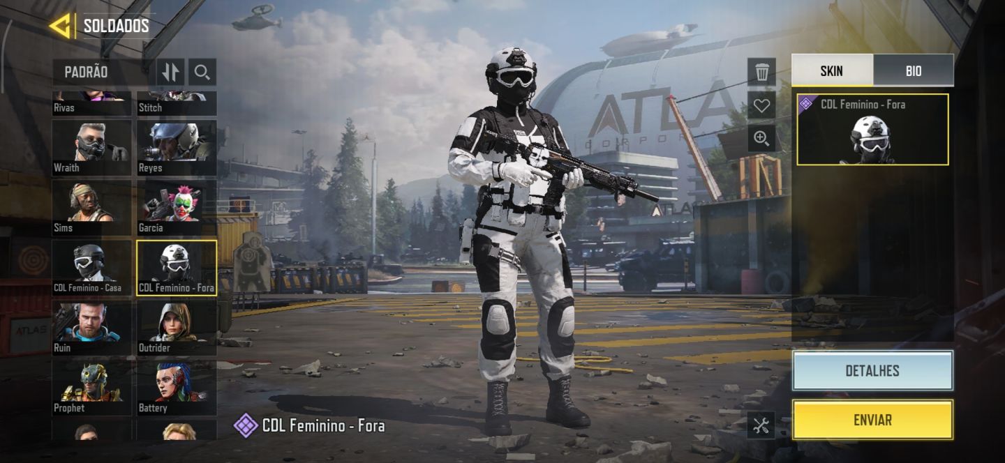 CONTA CODM COM VARIAS SKINS E PARCERIA