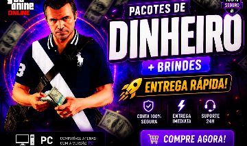 GTA 5 ONLINE PC- UP DE CONTAS