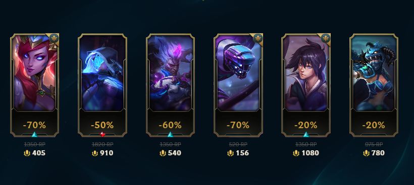 Conta LOL Mestre - 60 campeoes e skins disponiveis