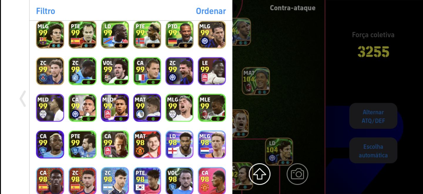 CONTA 3247+DE FORÇA , KVARATSKHELIA BIG TIME , SUÁREZ 106, INIESTA BIG, PELÉ ETC
