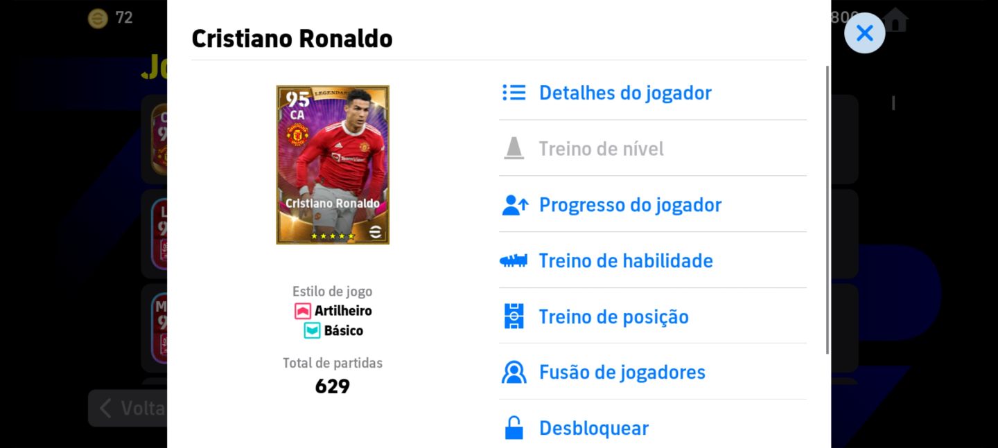 Conta Efootball Mobile