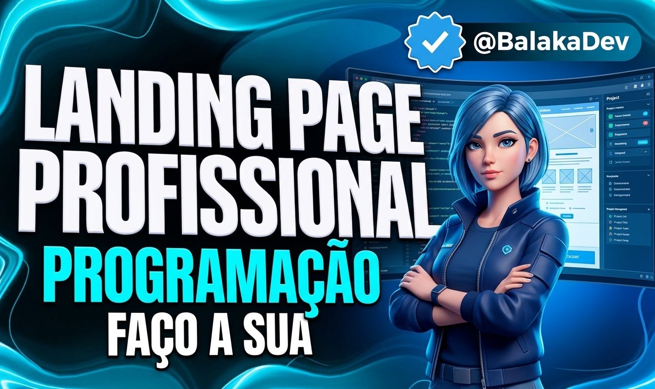 Crio uma Landing Page