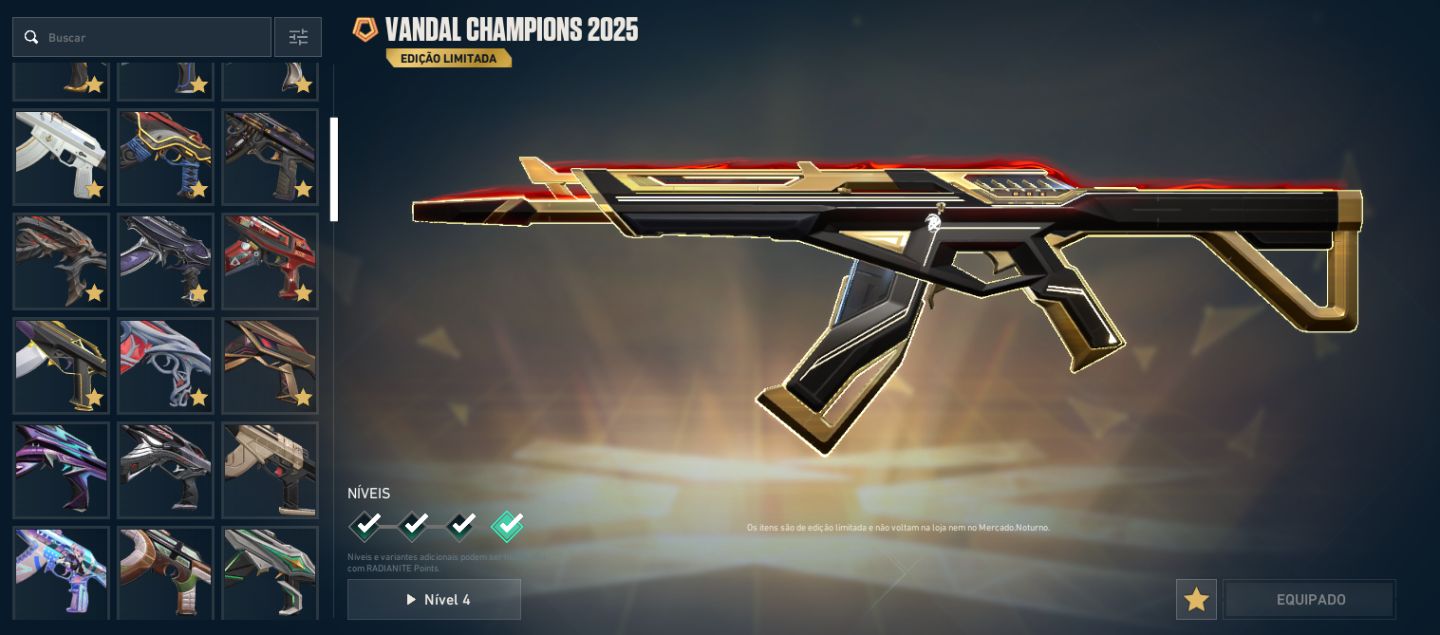 CONTA VALORANT 5.5K GASTOS | FULL SKINS | CHAMPIONS 25 E 26 | ARCANE SKINS RARA