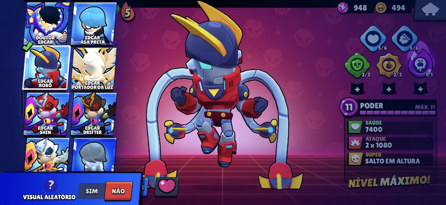 CONTA BRAWS STARS MAIS DE R$2000 GASTOS + DE 250 SKINS + 44K TROFÉUS
