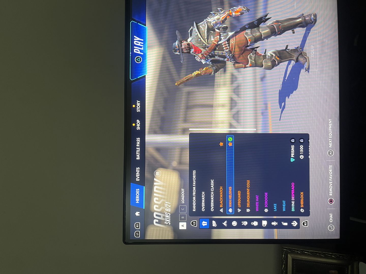 Conta de Overwatch