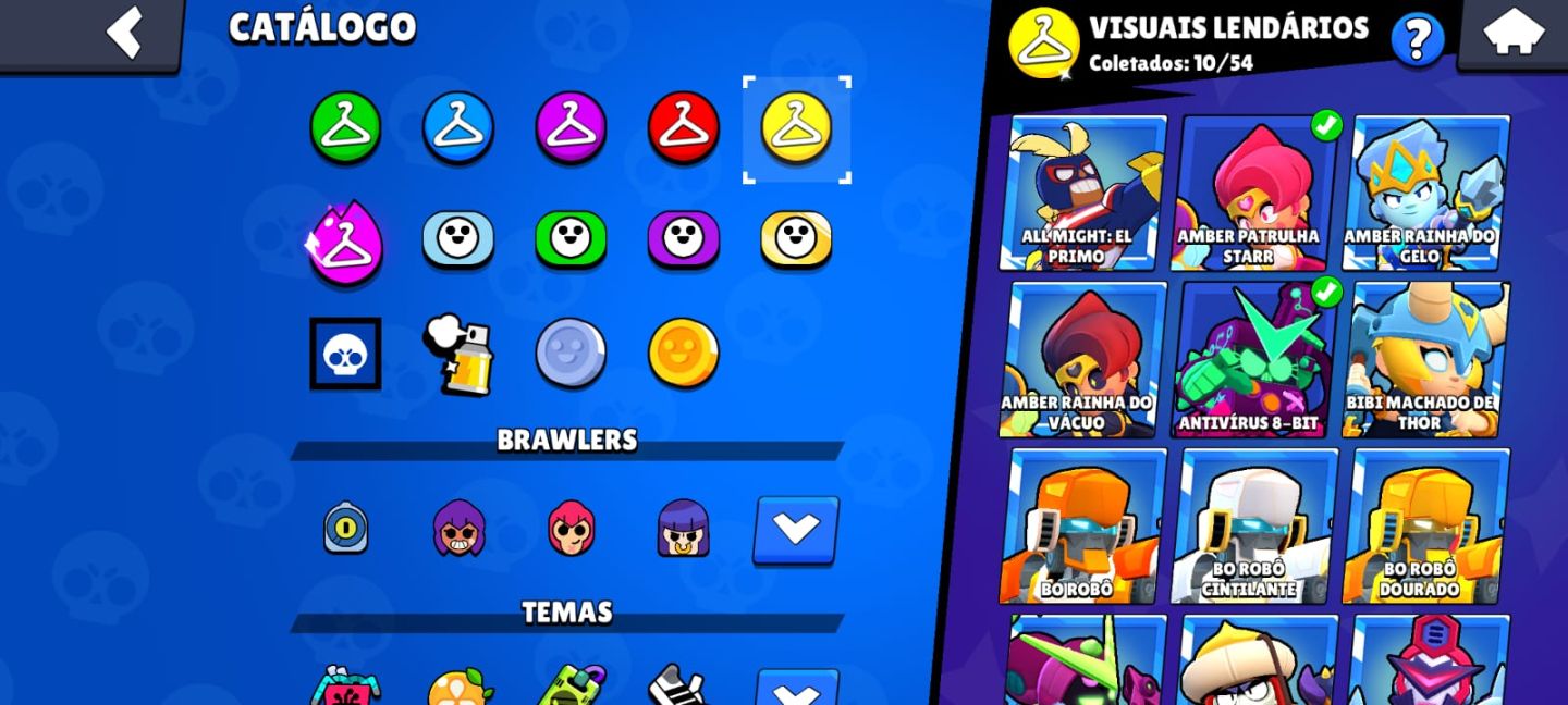 CONTA DE BRAWL STAR COM 39K+ TROFÉUS E MUITAS SKINS