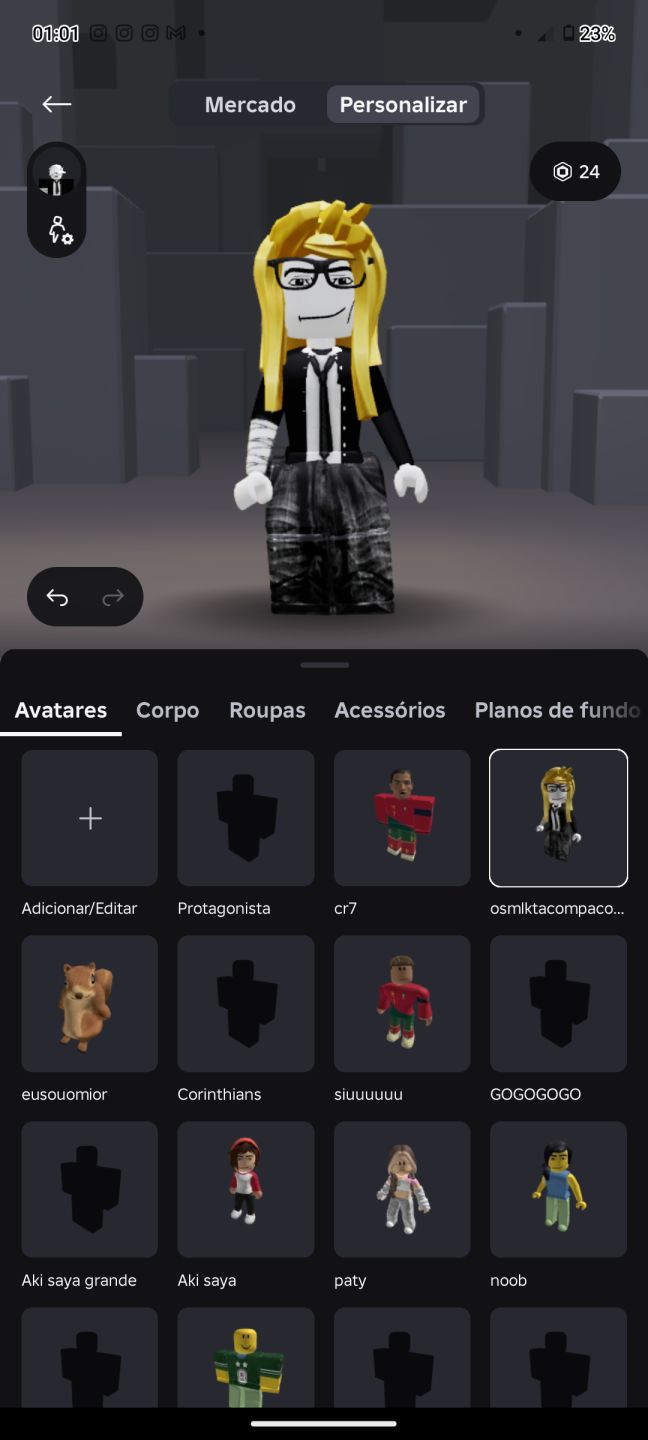Conta de Roblox de 2022