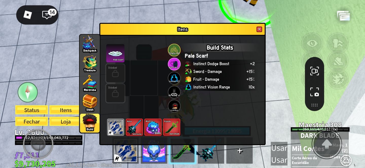 Conta com mais de +21k de robux gastos e lotada de coisas super raras