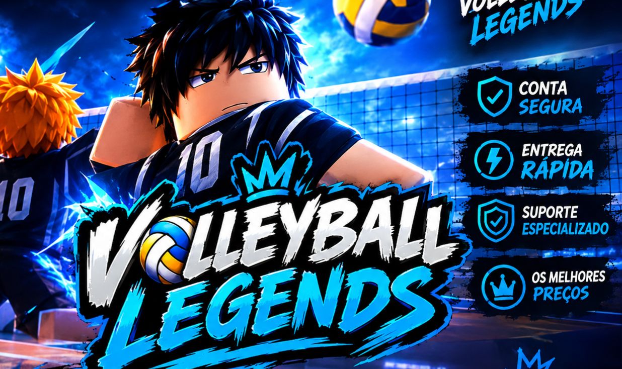 CONTAS EXCLUSIVAS - VOLLEYBALL LEGENDS (ROBLOX)