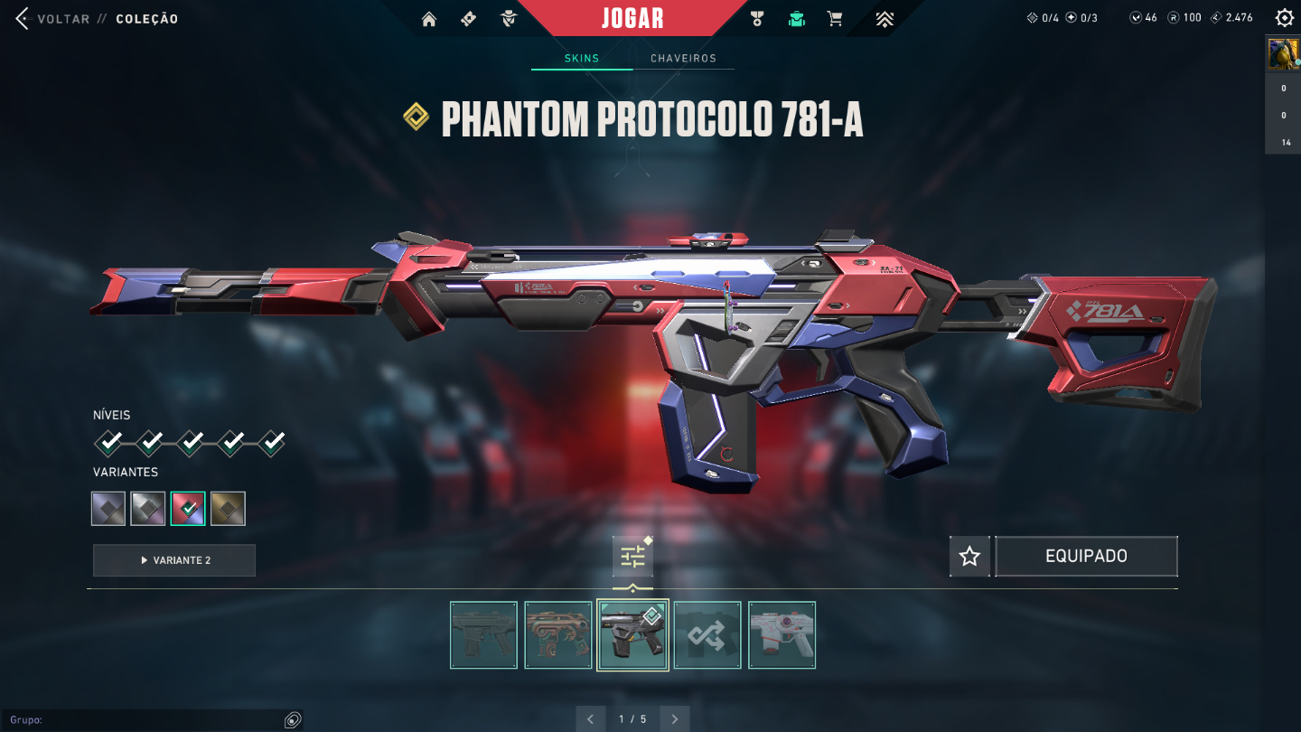 Conta Valorant com Skins | Full Acesso | Dima 2 (negociável) [Entrega Rápida]