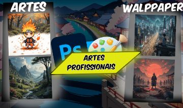 CRIO ARTES E AJUDO COM EDIÇÃO DE FOTOS