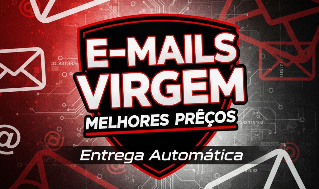 E-MAIL 100% VIRGEM (ENTREGA AUTOMÁTICA)