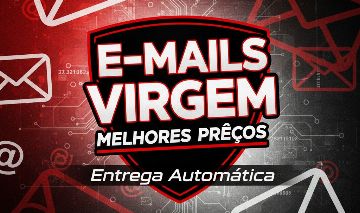 E-MAIL 100% VIRGEM (ENTREGA AUTOMÁTICA)