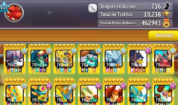 Conta Dragon City - P2W