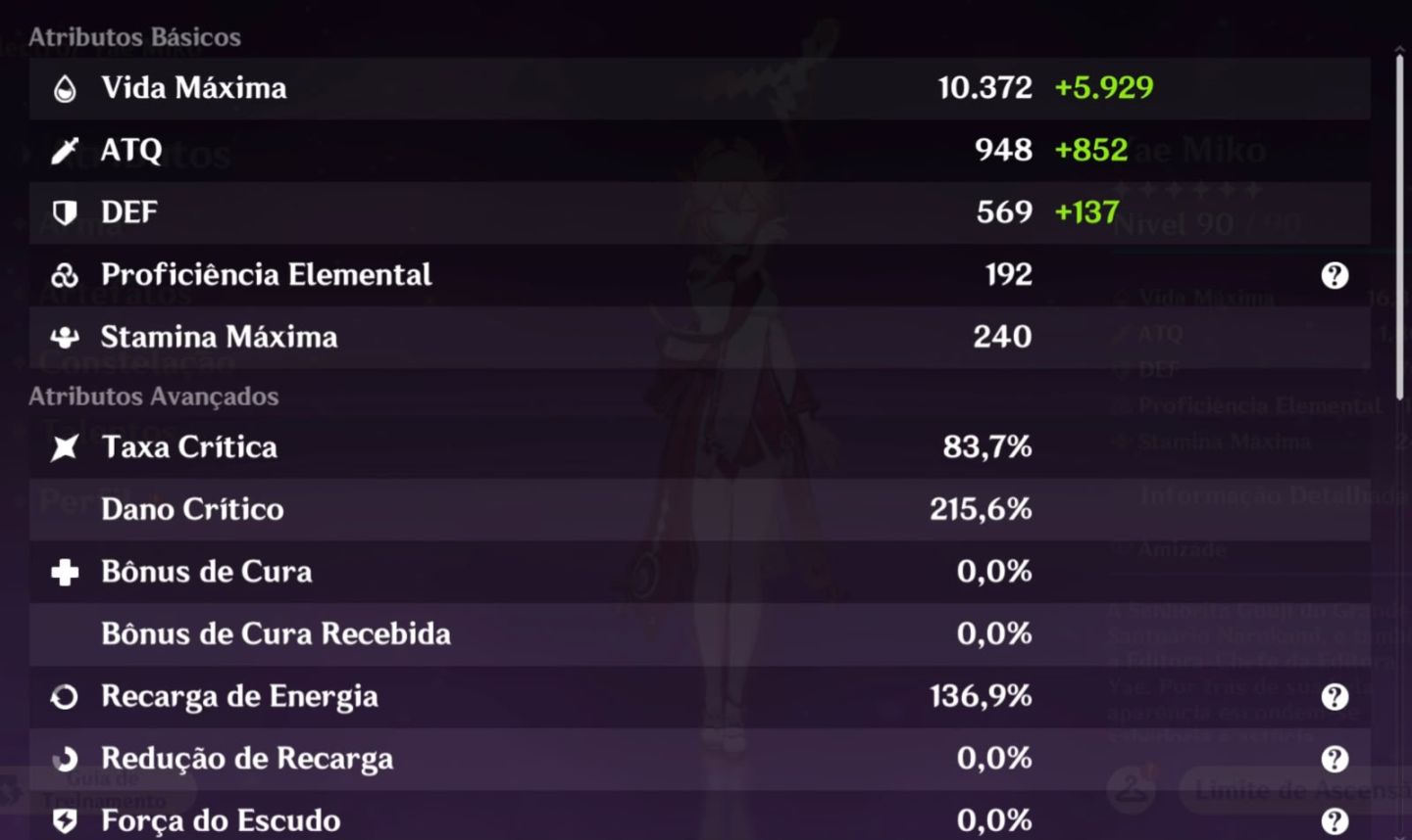 Conta Endgame! Skirk, Mavuika, Yae MIko, Nahida e Raiden Full Build!